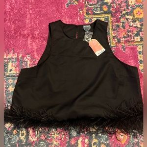 Arula Natalie Feather Top